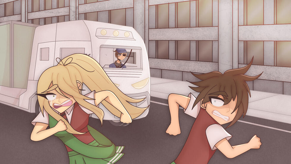 Almost Hit by a Truck...
